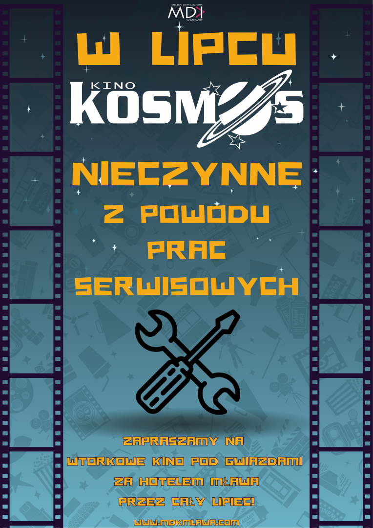 lipiec kino zamknięte