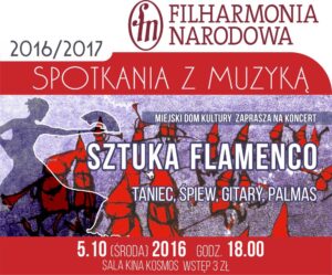 GORĄCE RYTMY EUROPY Koncert SZTUKA FLAMENCO już 5 października