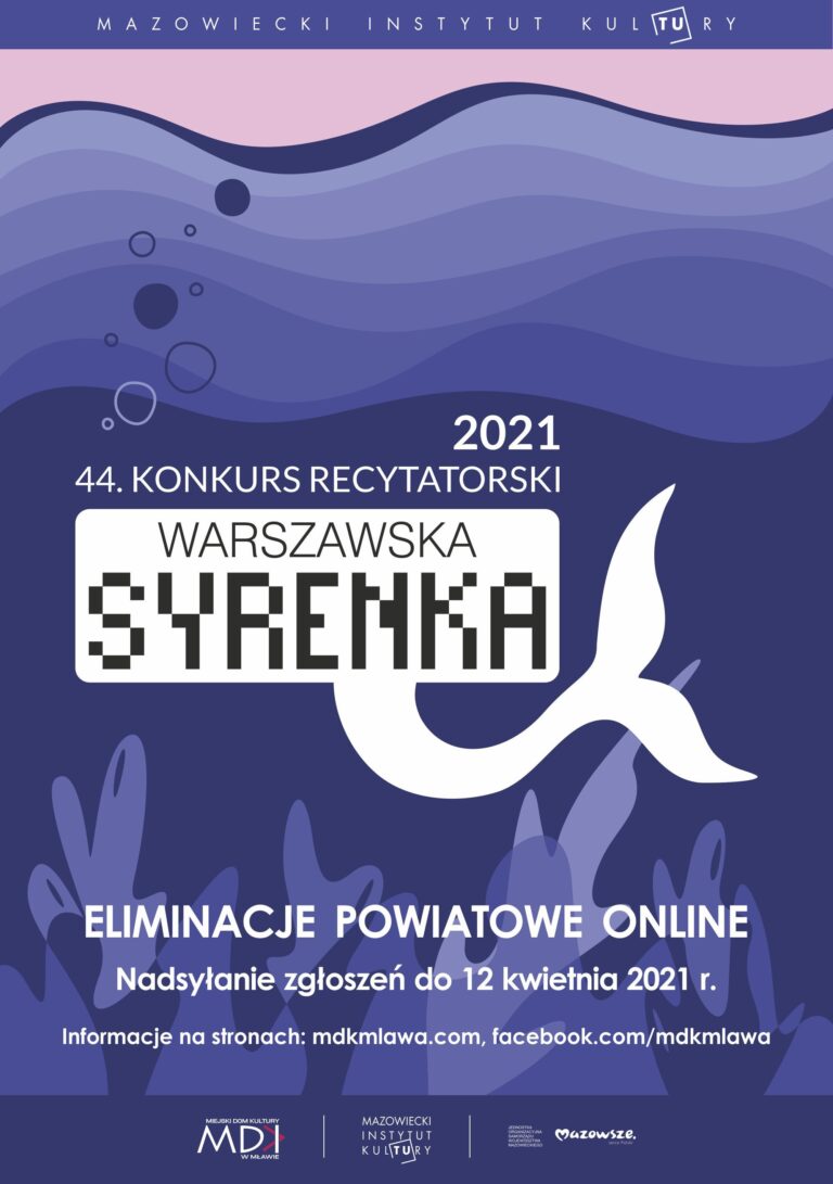 44. Konkurs Recytatorski „Warszawska Syrenka”