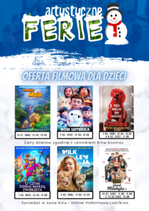 FERIE – oferta filmowa dla dzieci