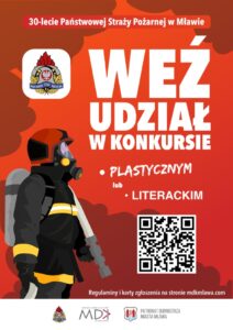 Wykonaj pracę plastyczną lub napisz tekst inspirowany historią Państwowej Straży Pożarnej w Mławie