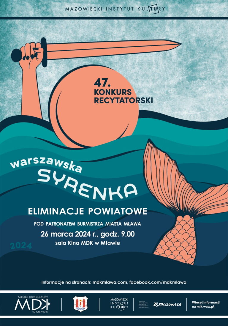 plakat warszawska syrenka 2024