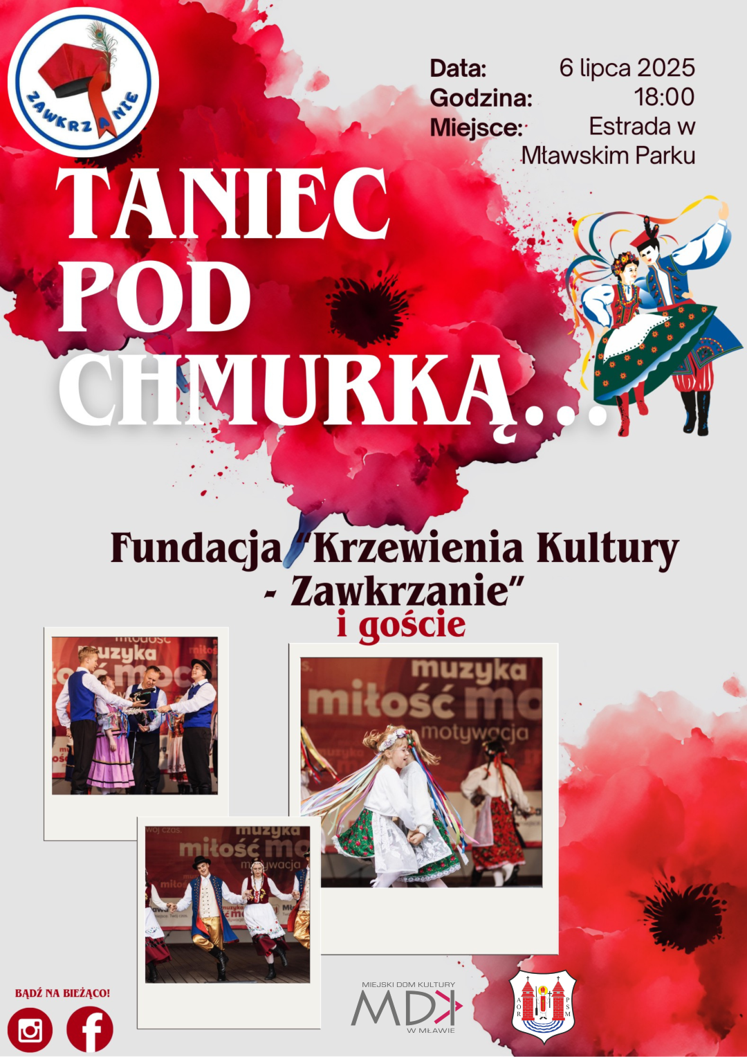 taniec pod chmurką