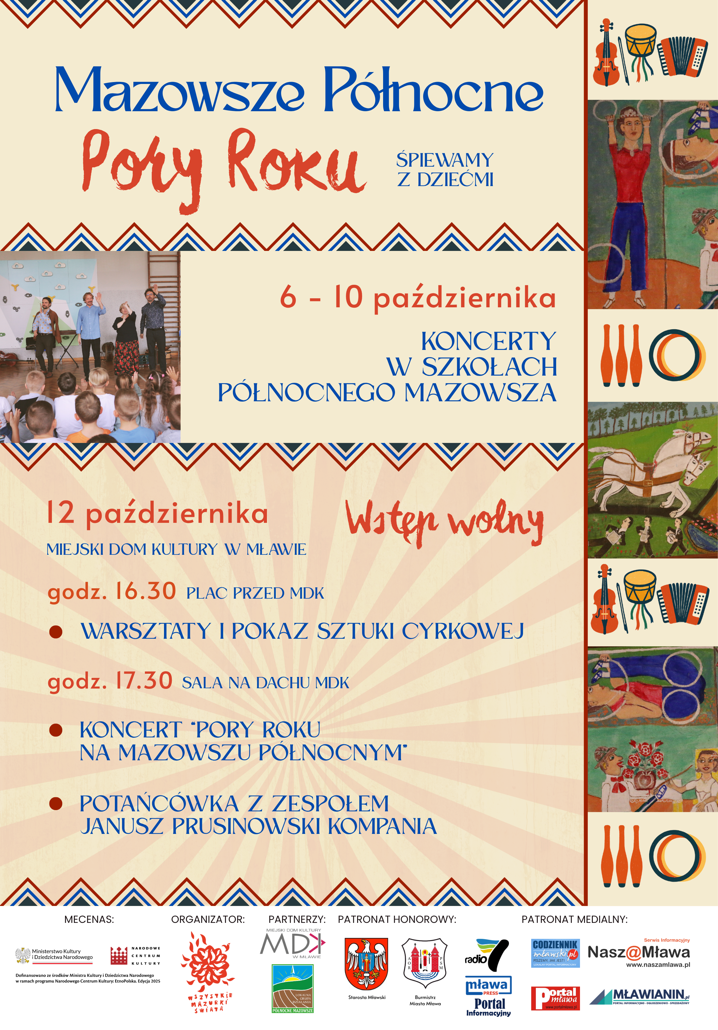 Mazowsze Północne - Pory roku - Śpiewamy z dziećmi