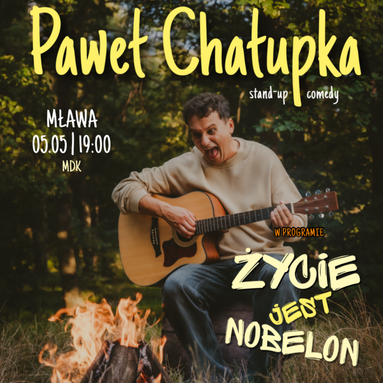 Mławska Scena Stand-upowa: Paweł Chałupka
