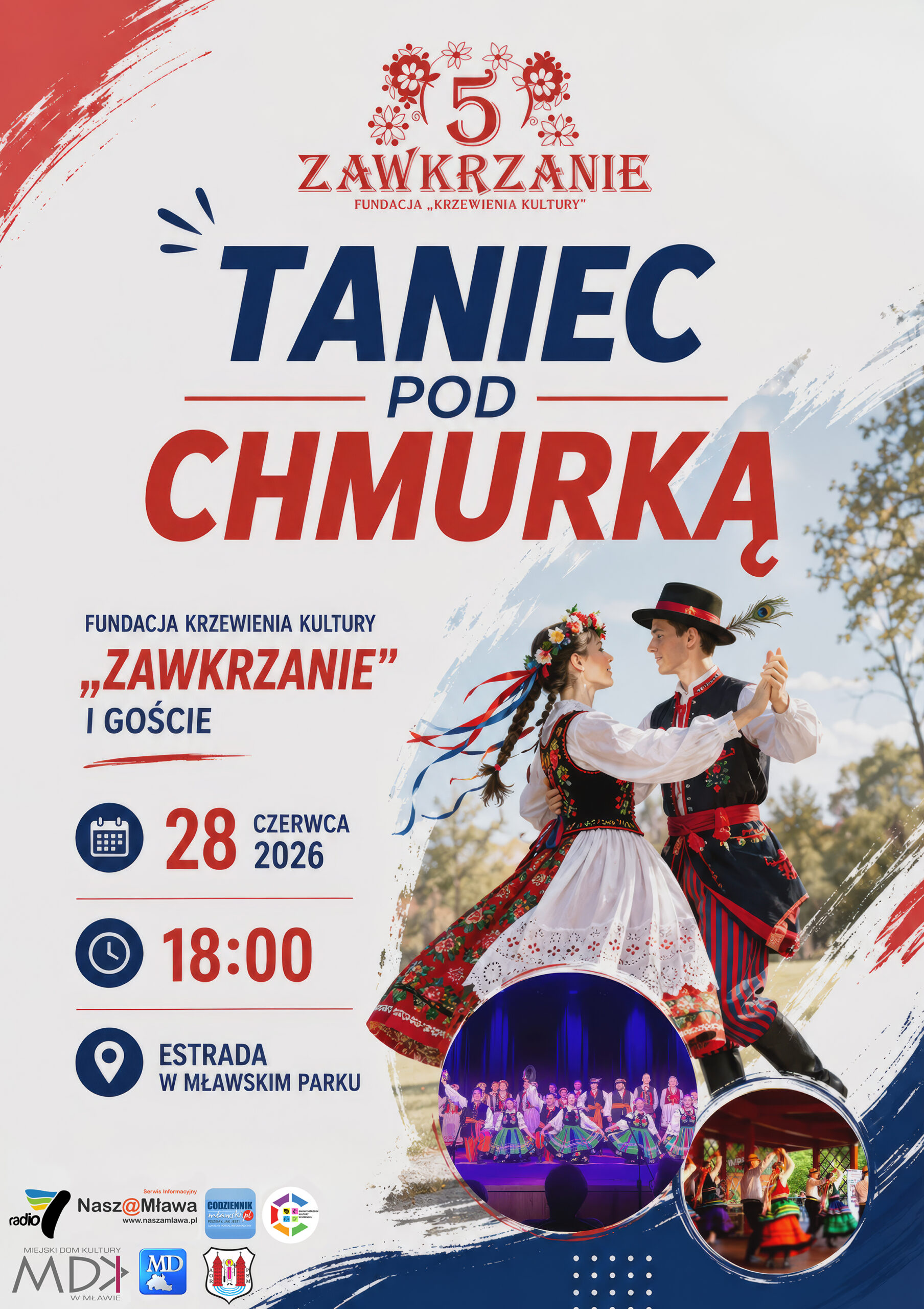 taniec pod chmurką