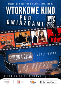 Wtorkowe Kino pod Gwiazdami w Mławie