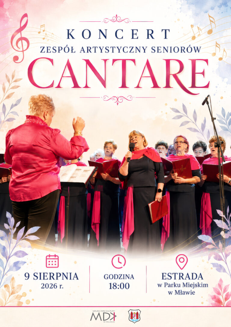 Koncert Zespołu Artystycznego Seniorów CANTARE