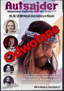 Wydarzenie – Autsajder. Bluesowa historia – odwołane