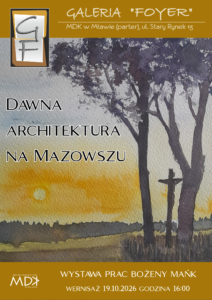 Wystawa Bożeny Mańk w Galerii Foyer